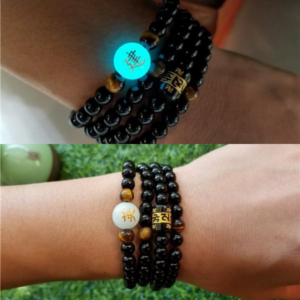 Alternative view of Darkonyx™ – Bracciale in Onice Nera