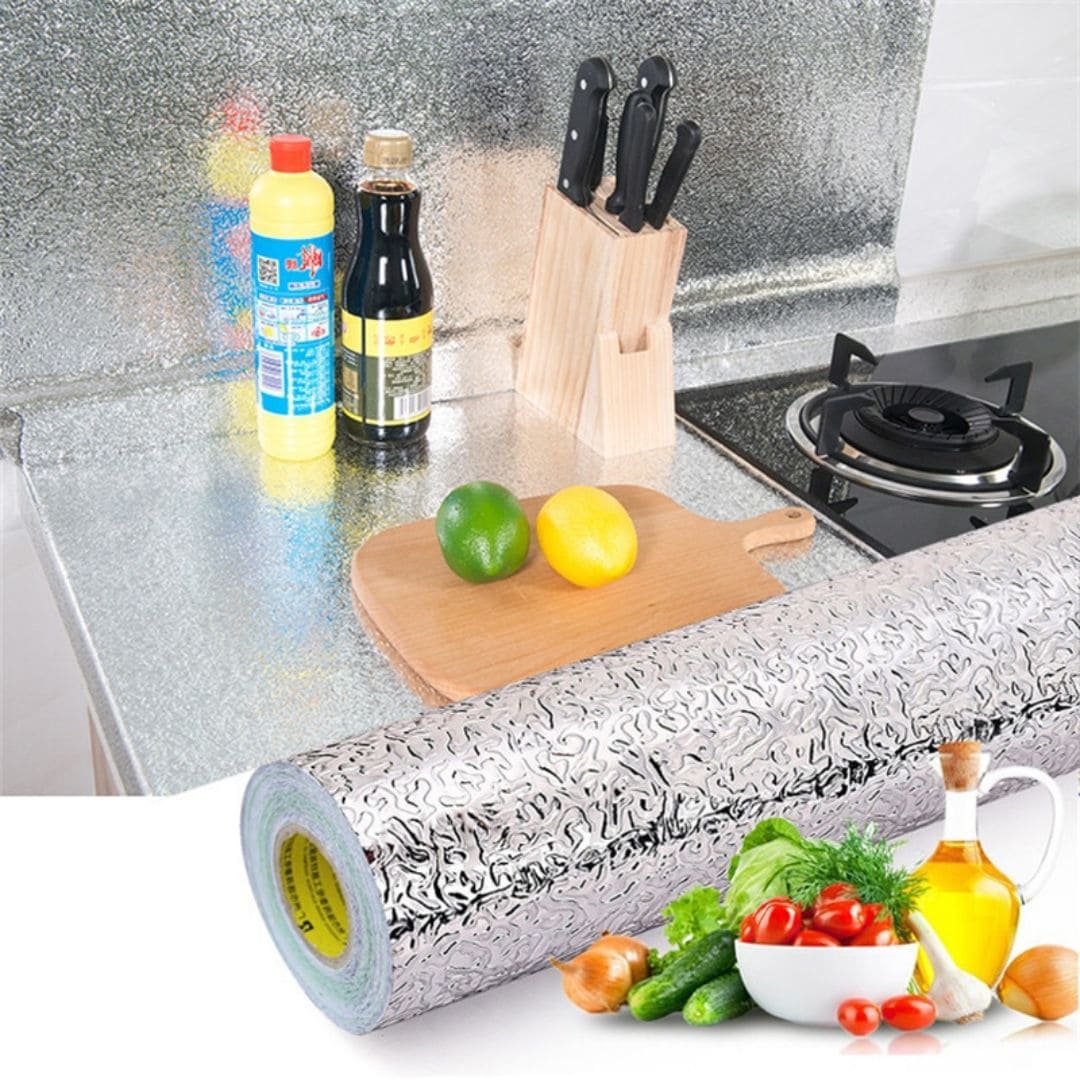 Adesivo da cucina a prova di olio - immagine 5