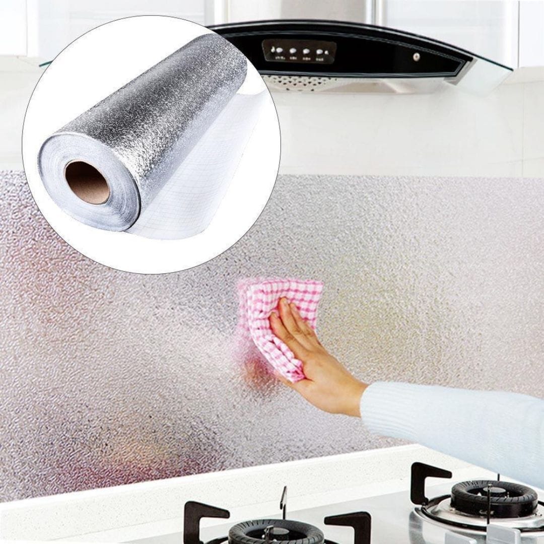 Adesivo da cucina a prova di olio - immagine 3