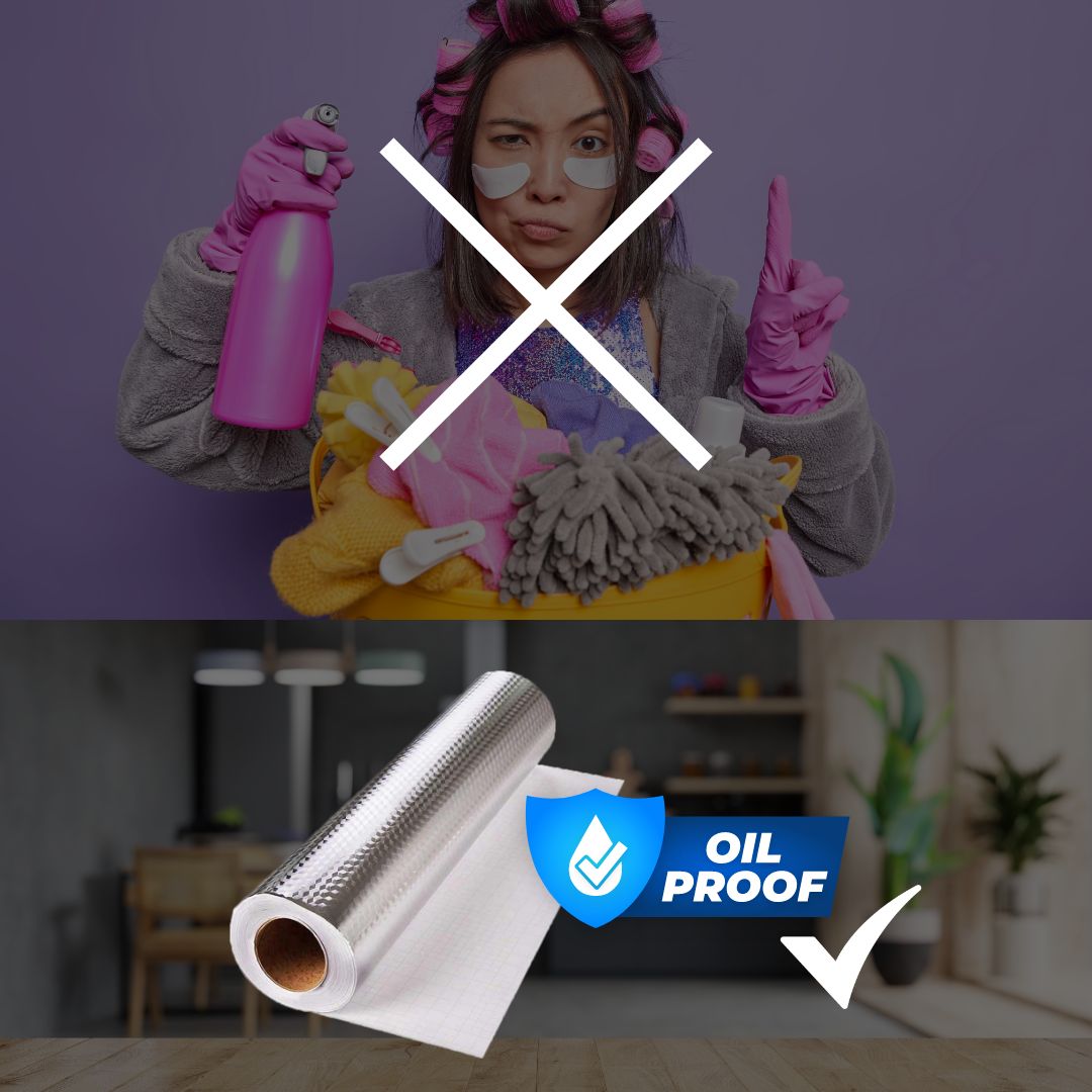 Adesivo da cucina a prova di olio - immagine 6