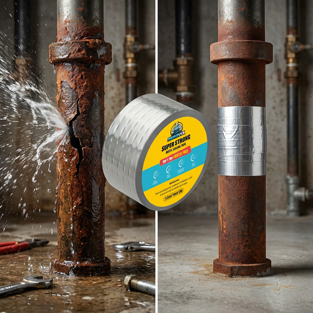 RHINOFIX – Nastro Sigillante in Butile Super Resistente (1m + 1m GRATIS) - immagine 2