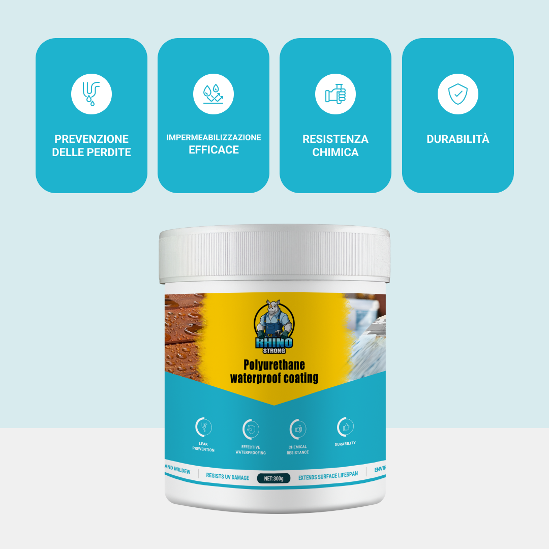 RHINOFIX - Colla Siliconica Premium per Protezione Impermeabile Senza Giunte (LP) - immagine 3