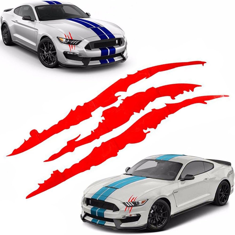 Adesivi riflettenti per auto MonsterClaw™ - 4 pz. - immagine 4