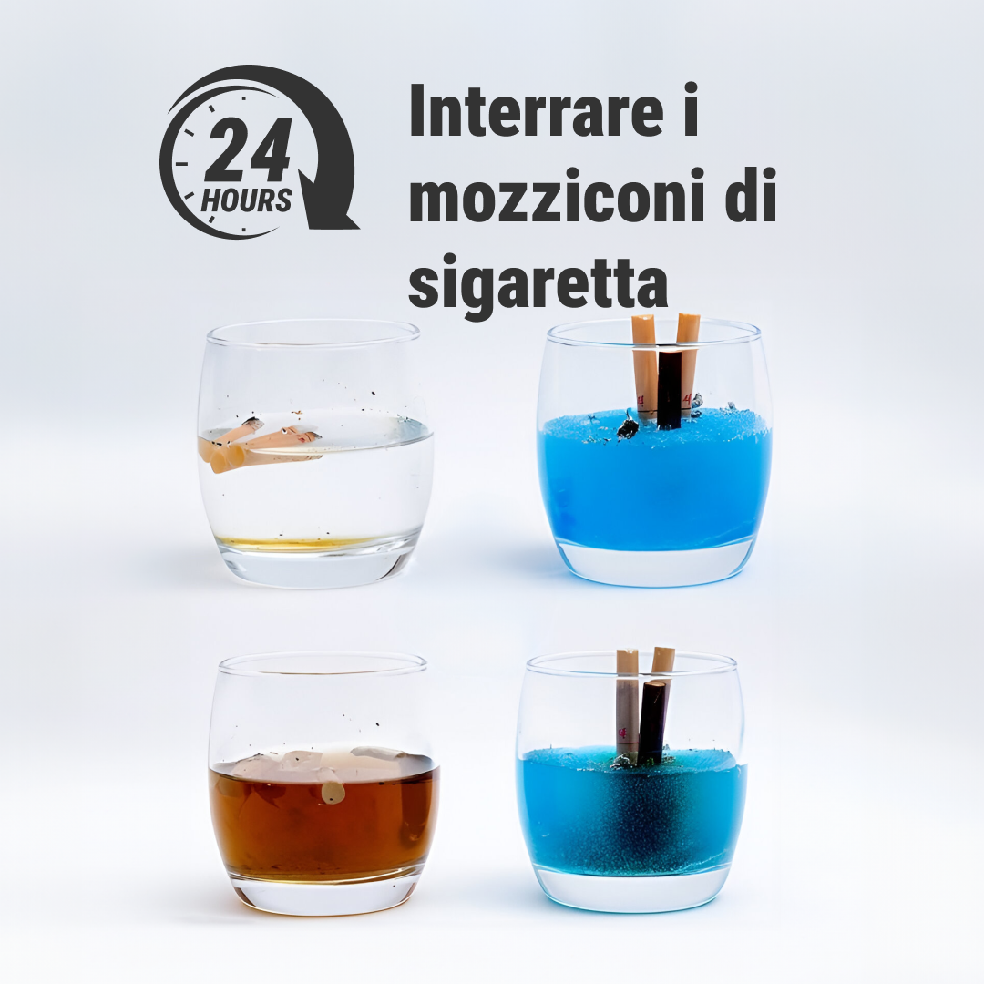 ASHFRESH: Posacenere portatile senza fumo e senza odori - 30+30 gratis - immagine 3