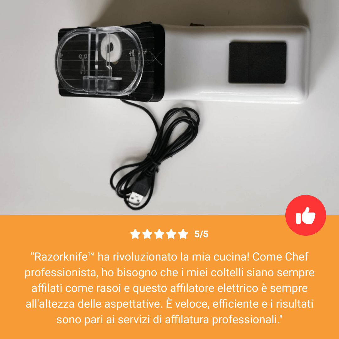 RAZORKNIFE™ AFFILACOLTELLI ELETTRICO - immagine 7