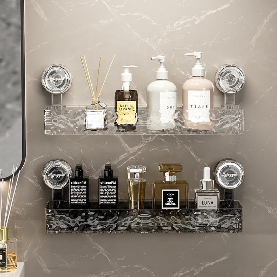 Cestello a ventosa trasparente LotionRack™ - immagine 3