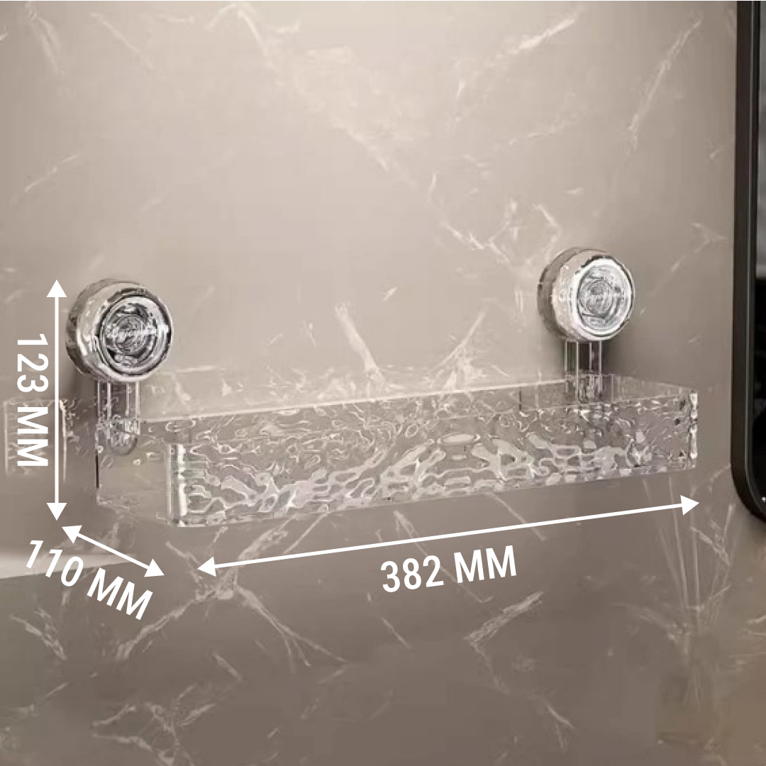 Cestello a ventosa trasparente LotionRack™ - immagine 5