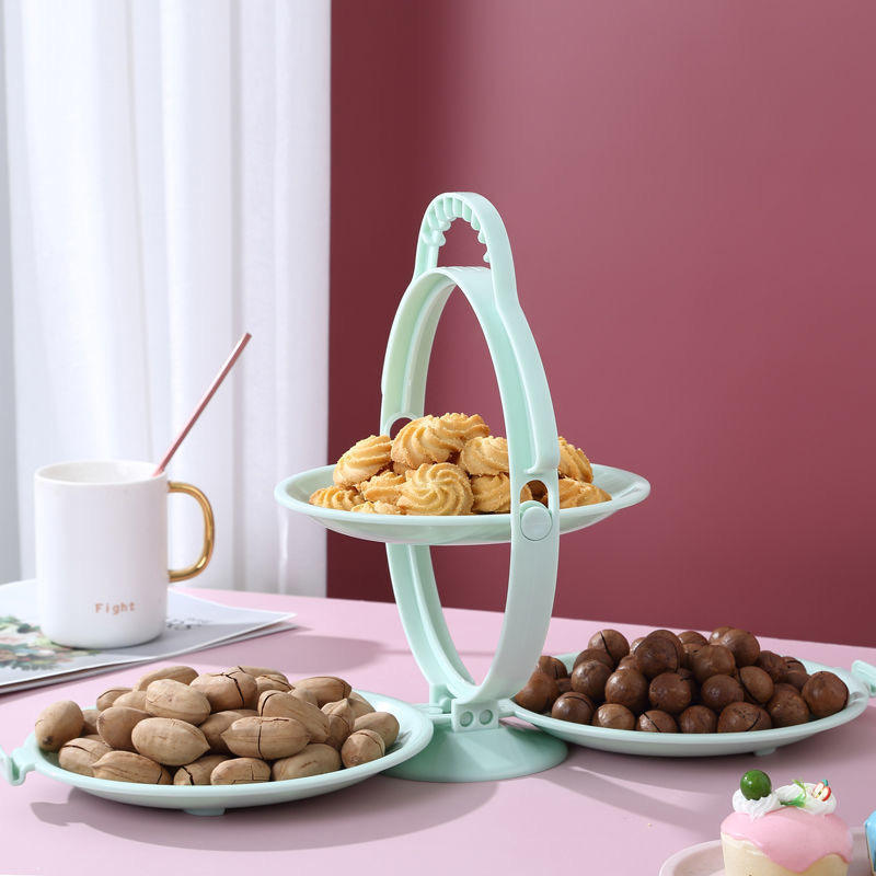 TRIOTRAY™ VASSOIO DA PORTATA PIEGHEVOLE A 3 LIVELLI - immagine 4
