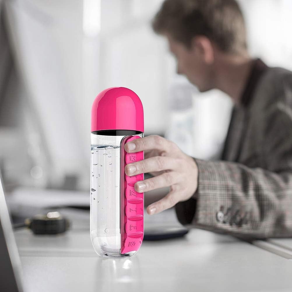PILLFLASK™ 600ML BOTTIGLIA D'ACQUA PORTAPILLOLE - immagine 9