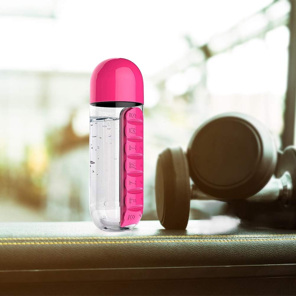 PILLFLASK™ 600ML BOTTIGLIA D'ACQUA PORTAPILLOLE - immagine 4