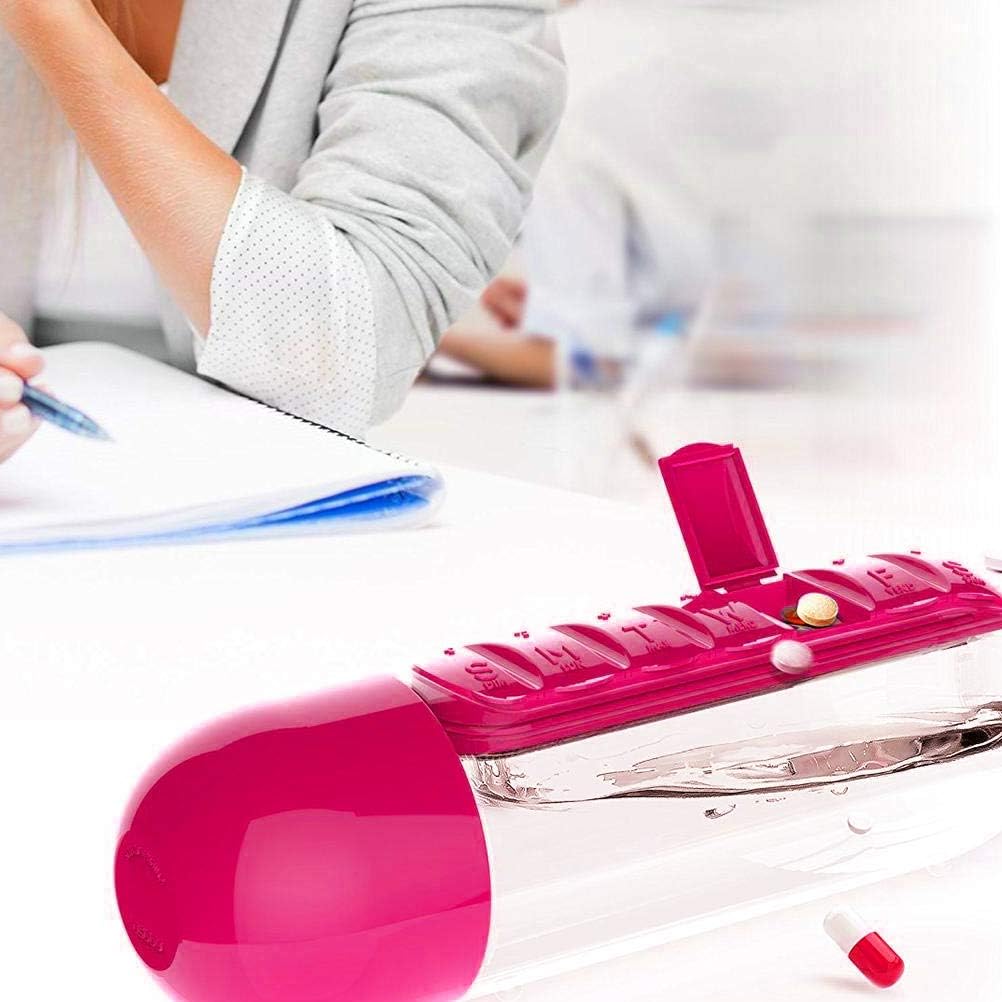 PILLFLASK™ 600ML BOTTIGLIA D'ACQUA PORTAPILLOLE - immagine 3