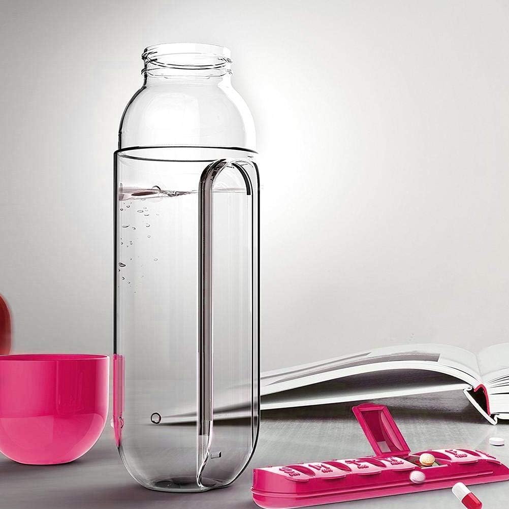 PILLFLASK™ 600ML BOTTIGLIA D'ACQUA PORTAPILLOLE - immagine 7