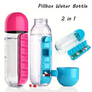 PILLFLASK™ 600ML BOTTIGLIA D'ACQUA PORTAPILLOLE
