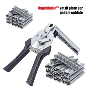 CAGEBINDER™ SET DI PINZE PER GABBIE IN FILO METALLICO