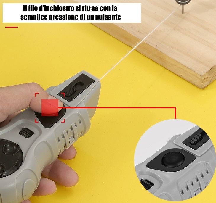 INKLINEZ™ MARCATORE ELETTRICO A INCHIOSTRO RETRATTILE + 100 ML DI INCHIOSTRO IN OMAGGIO + 2 BATTERIE AAA - immagine 4