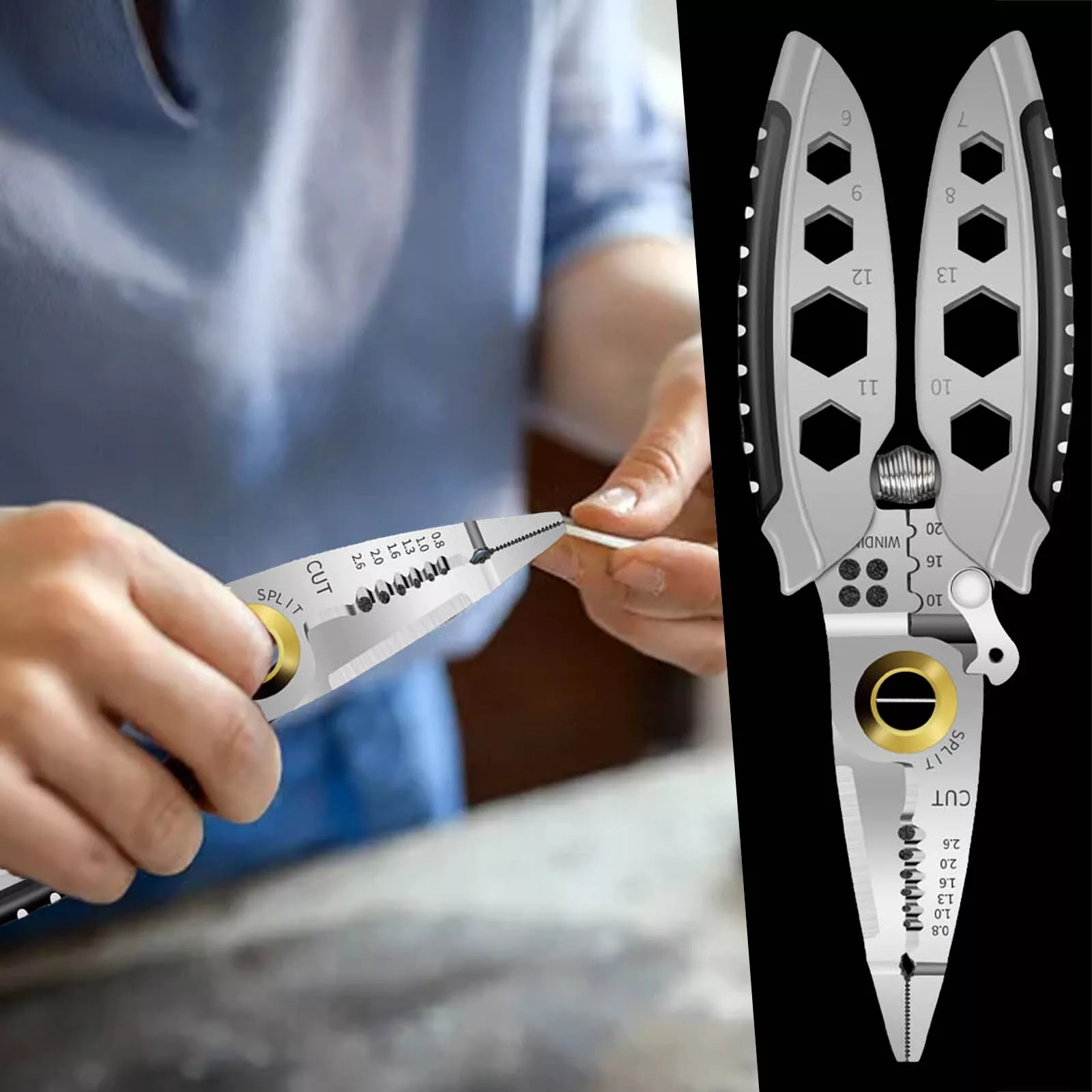 Eleplier™ Pinza Tagliafili Multiuso - immagine 5