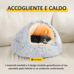 Alternative view of PurrNest - Letto Antiansia per Animali