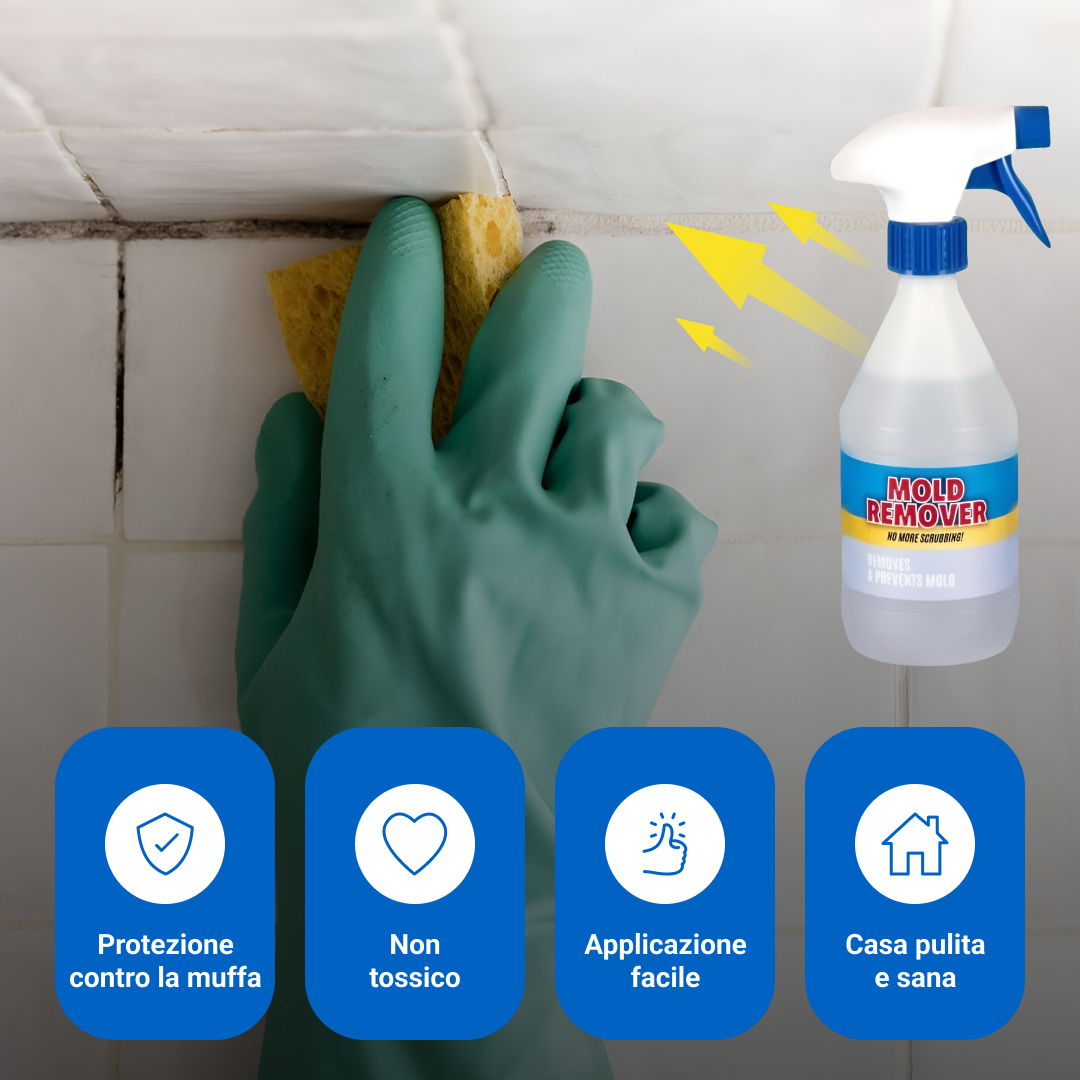 Moldguard – Spray per la rimozione della muffa e l’eliminazione permanente della muffa in casa - immagine 4