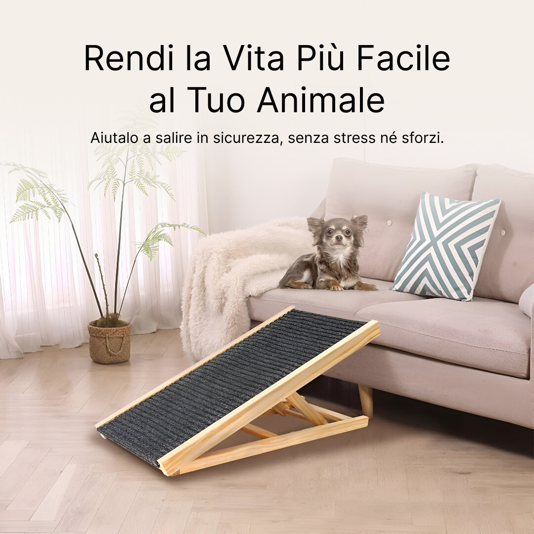 PetEase – rampa per un accesso facile e sicuro per animali anziani e di piccola taglia - immagine 2