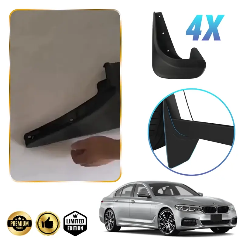 RuggedGuard™ -   Parafango in gomma morbida per veicoli - Kit universale 4 pezzi per auto e SUV