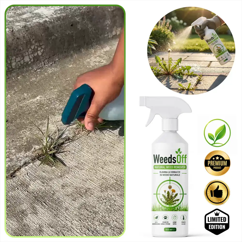 WeedsOff – Spray Diserbante Naturale