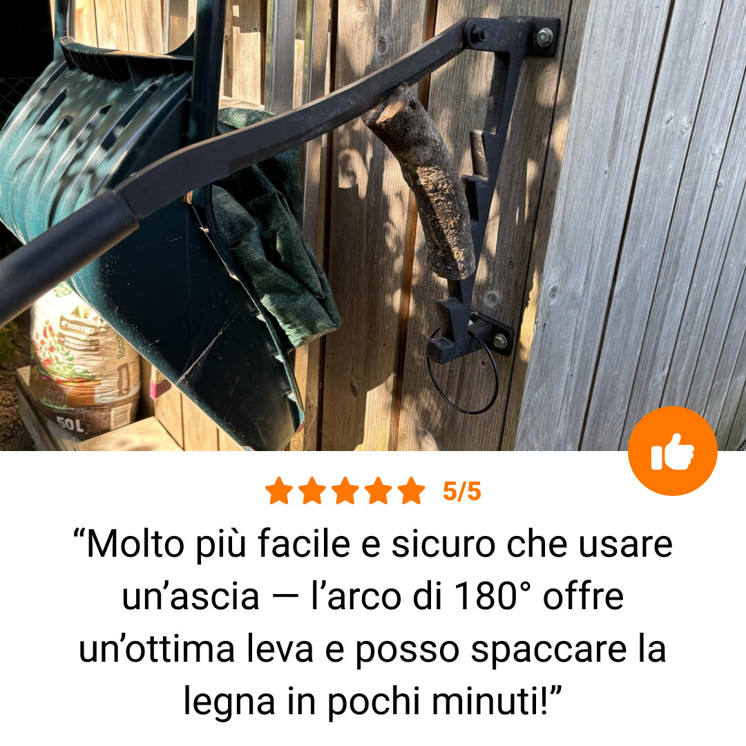 Logma™ - Spaccalegna manuale da parete - immagine 6